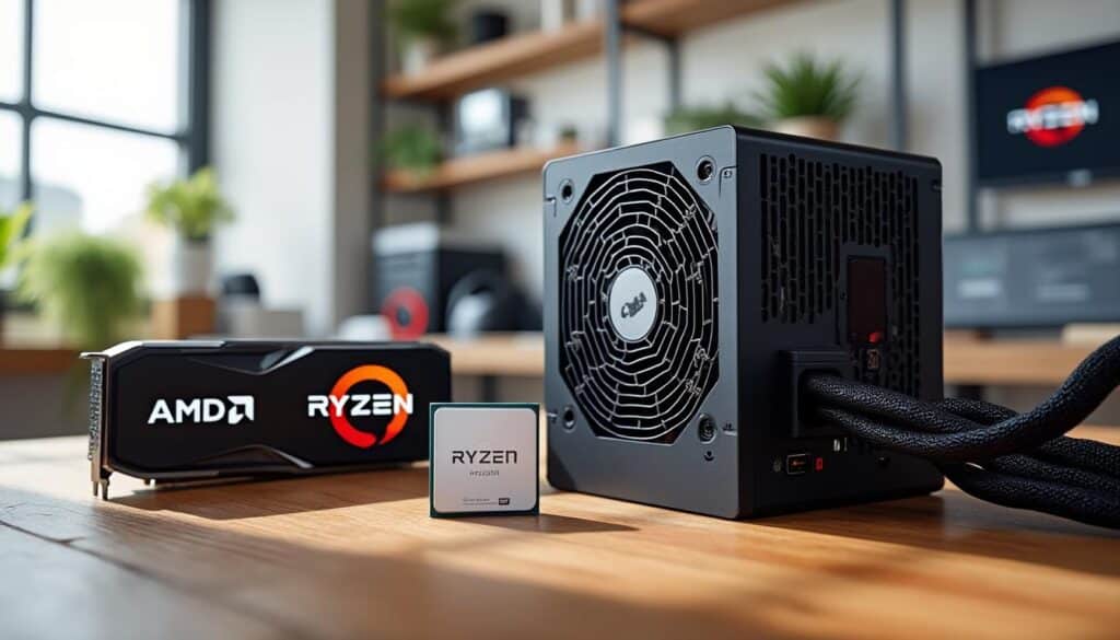 apprenez à dimensionner correctement l'alimentation pour votre configuration amd ryzen et radeon afin d'éviter tout gaspillage d'énergie tout en assurant des performances optimales.