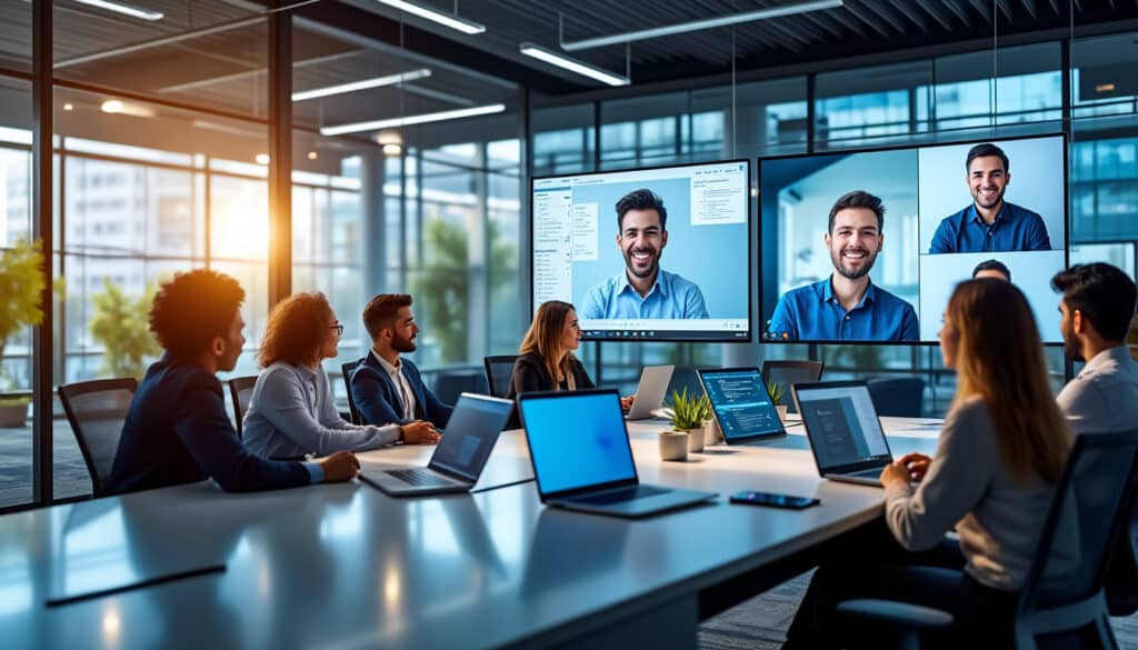 découvrez une analyse comparative de microsoft 365 et google workspace pour optimiser la collaboration des équipes hybrides, avec un focus sur les outils, fonctionnalités et intégrations adaptés au travail à distance et en présentiel.