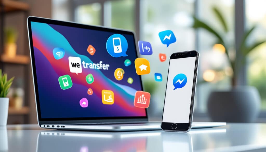découvrez les différences entre wetransfer et l'envoi de fichiers via messenger pour choisir la solution la mieux adaptée à vos besoins de partage de fichiers.