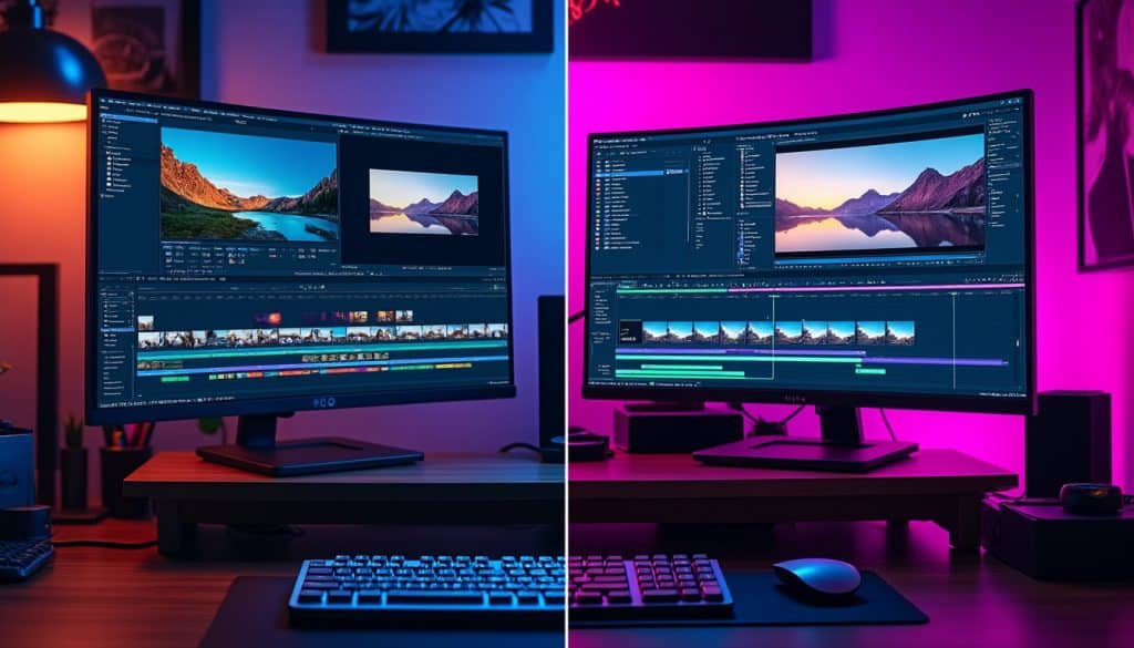 découvrez notre comparaison détaillée entre davinci resolve et adobe premiere pro pour le montage vidéo. choisissez le logiciel qui correspond le mieux à vos besoins créatifs et techniques.