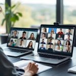 découvrez comment le télétravail et l’essor de zoom ont poussé google meet et microsoft teams à innover pour mieux répondre aux besoins des utilisateurs.